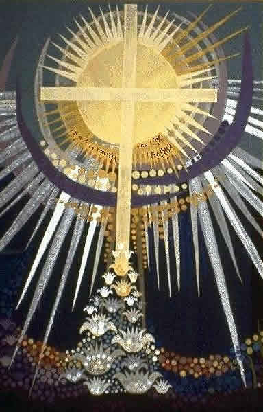  Detalj av  altartavlan